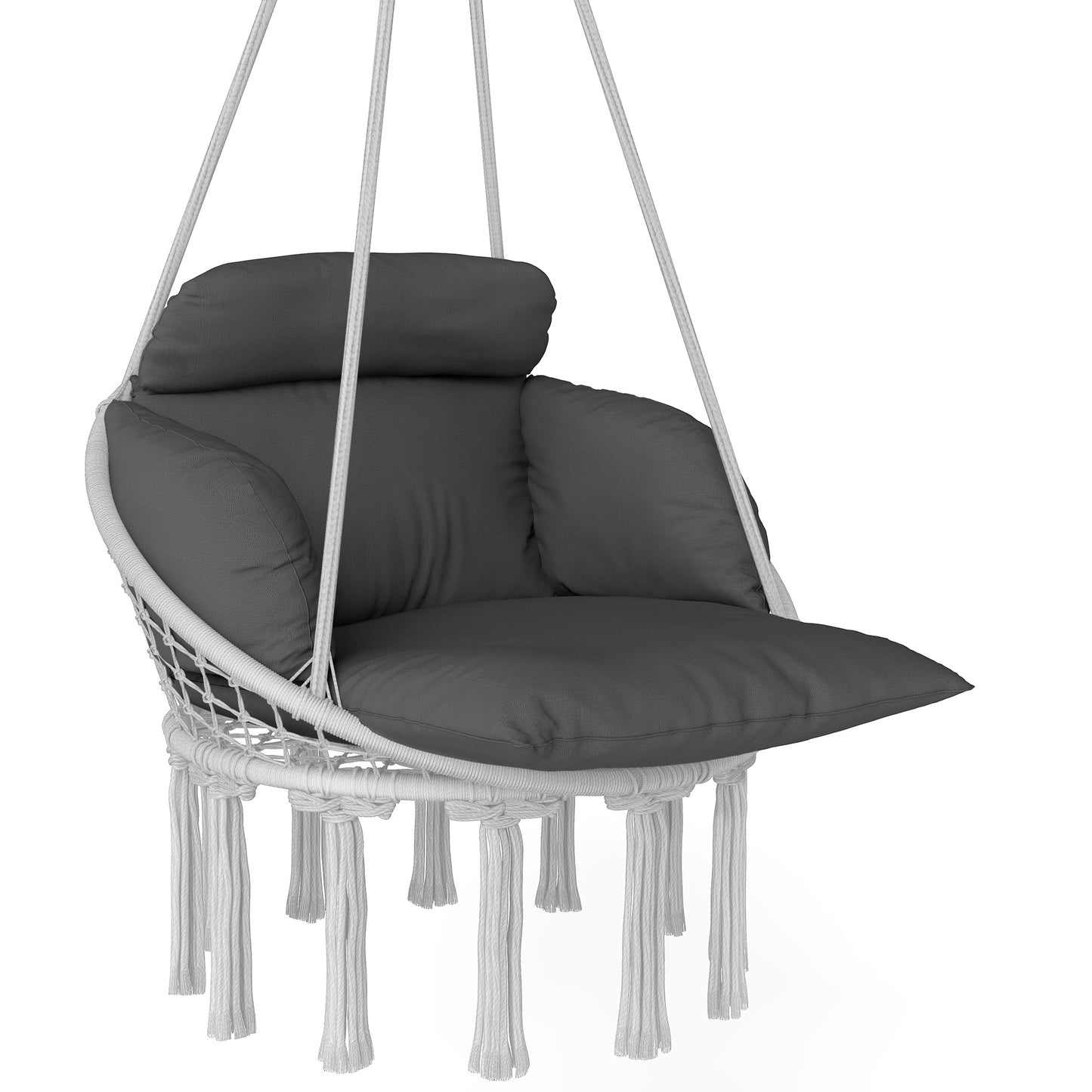 Boho Macrame Hanging Swing Chair