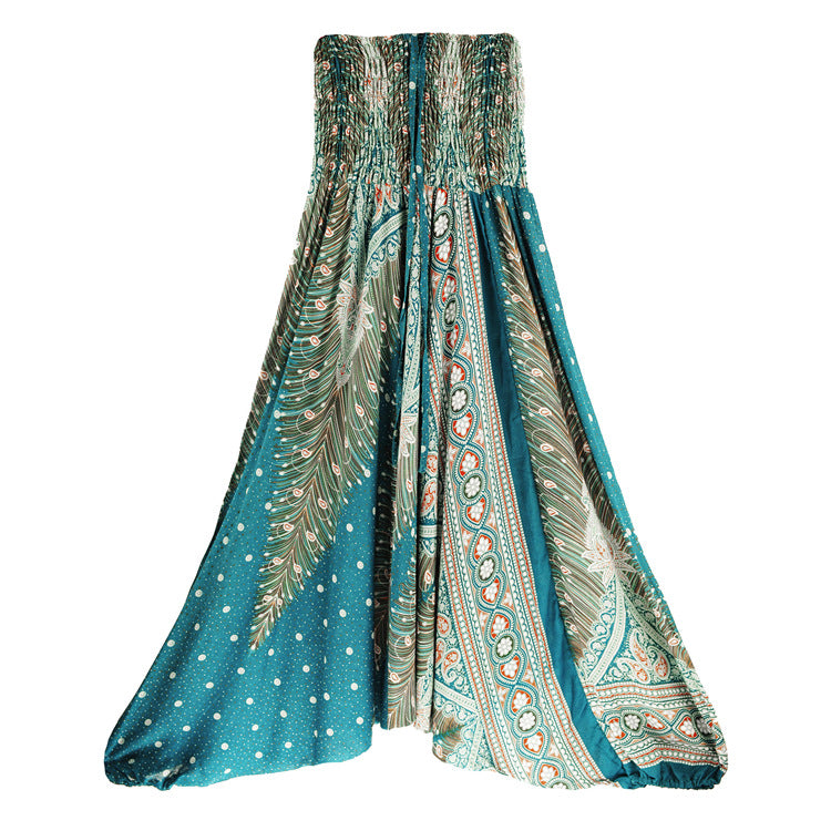 Boho Tribal Print Harem Pants