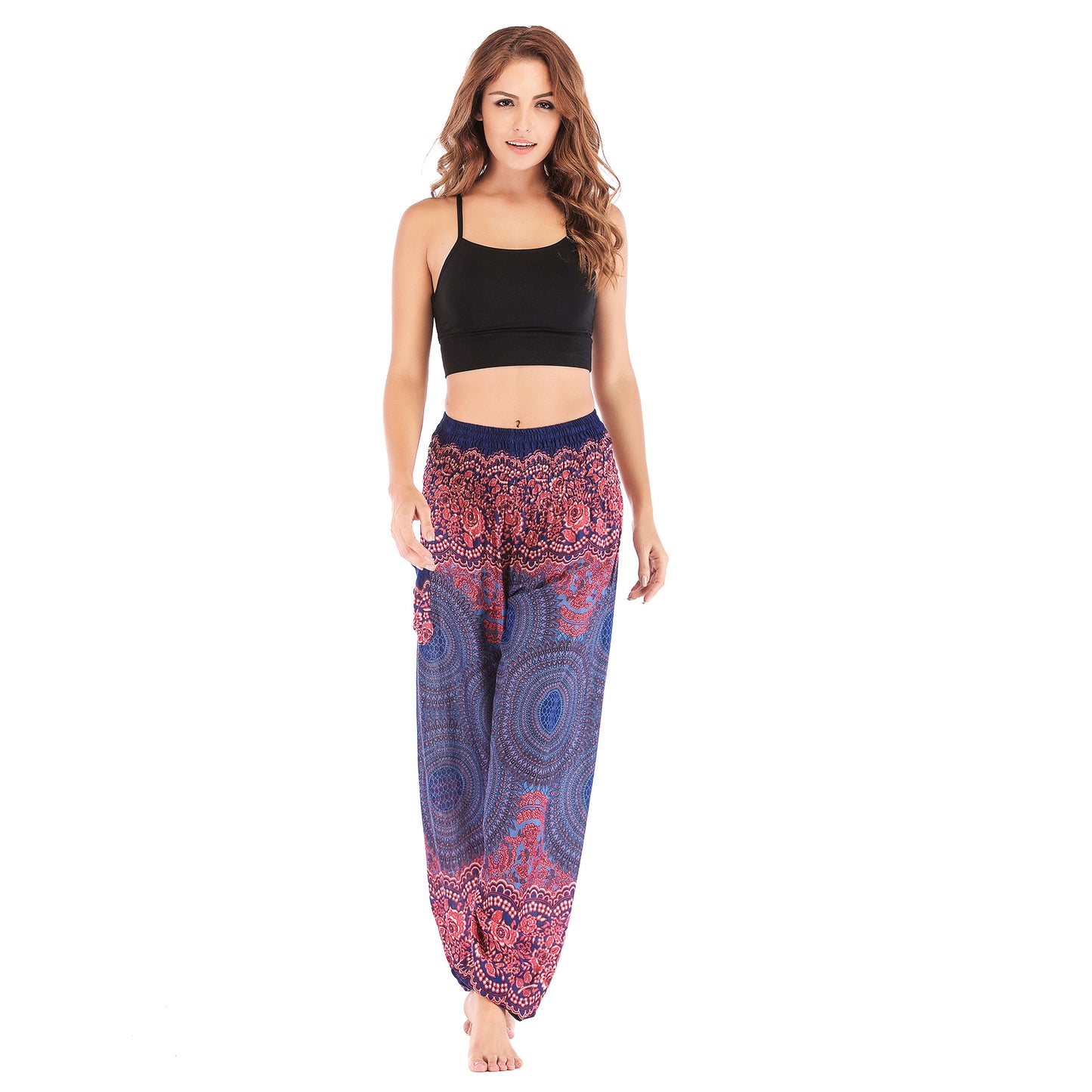 Boho Printed Harem Pants
