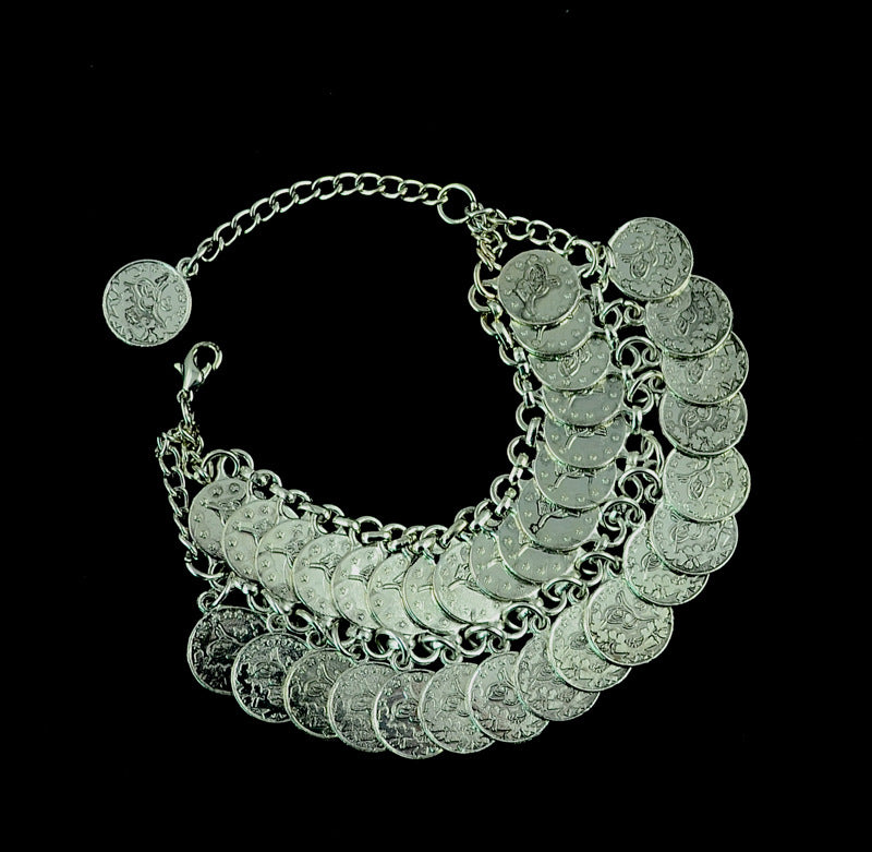 Luxe Alloy Statement Bracelet  – Vintage Boho Layered Style Bracelet